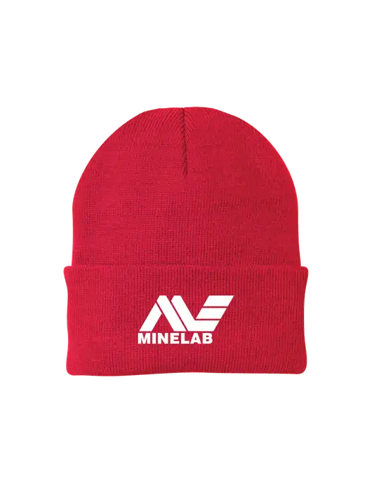 Red Knit Cap w/Minelab Logo