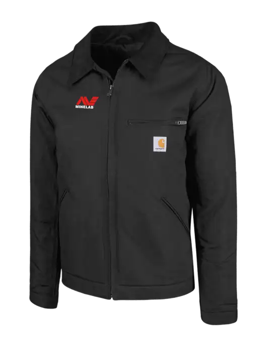 Carhartt Black Duck Detroit Jacket w/Minelab Logo