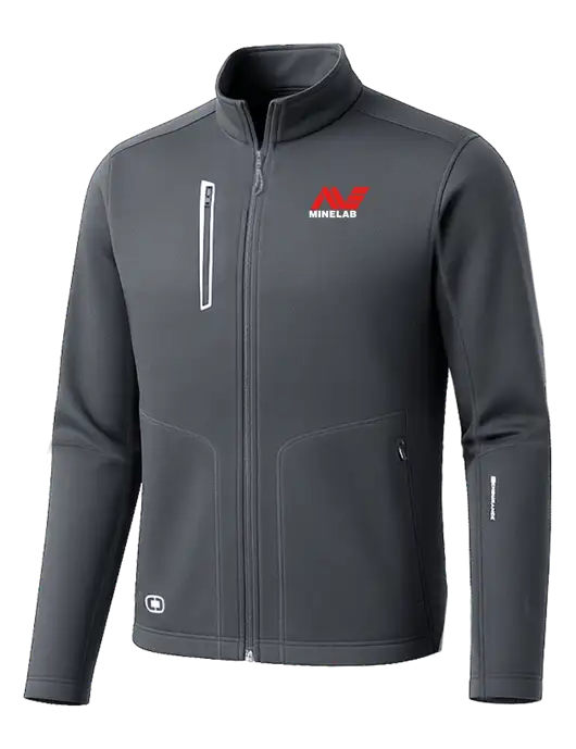 OGIO Dark Grey Endurance Fulcrum Full-Zip w/Minelab Logo