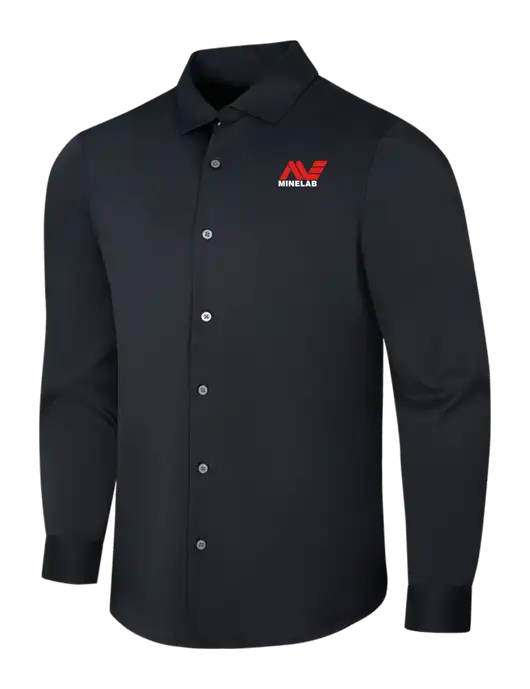 Black City Stretch Shirt w/Minelab Logo