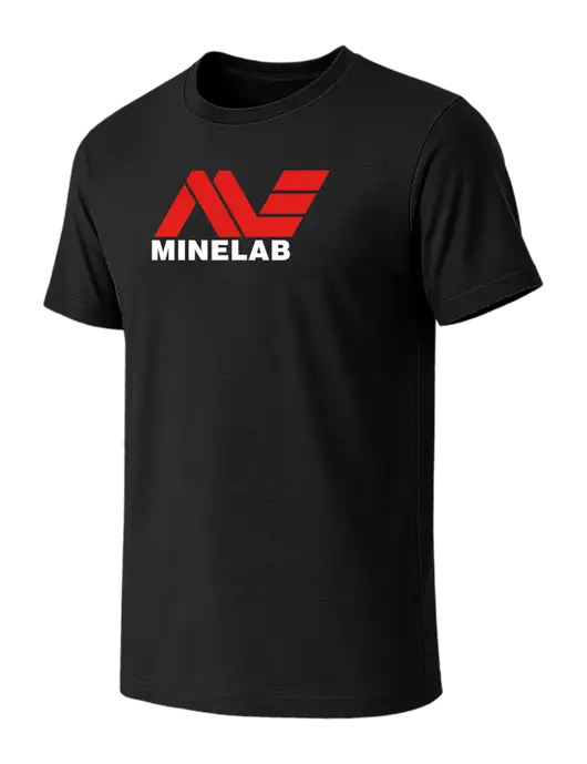 BELLA+CANVAS Black CVC Short Sleeve Tee w/Minelab Logo