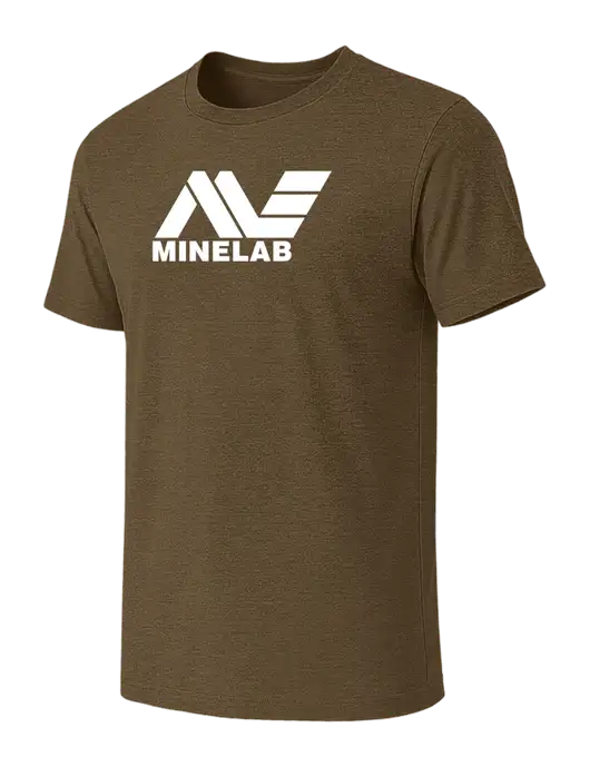 BELLA+CANVAS Heather Olive CVC Short Sleeve Tee w/Minelab Logo