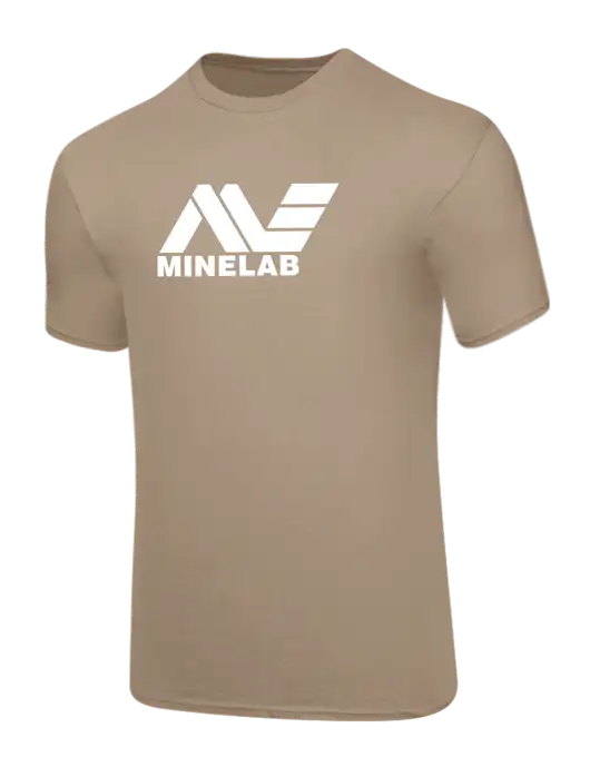 Core Blend Dark Tan T-Shirt w/Minelab Logo