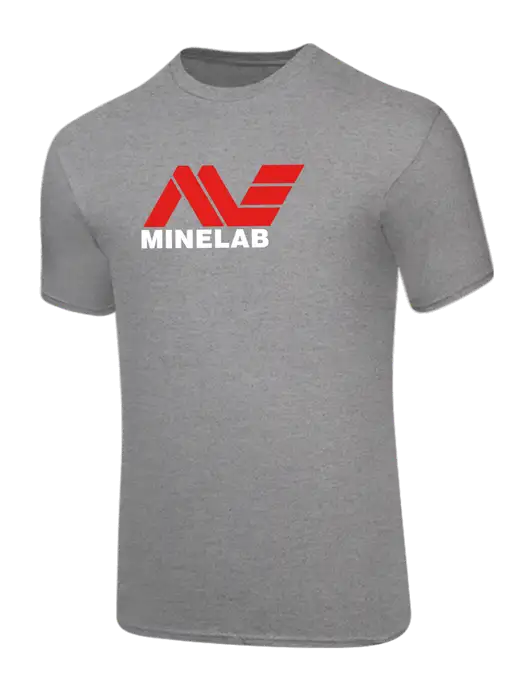 Core Blend Medium Grey Heather T-Shirt w/Minelab Logo