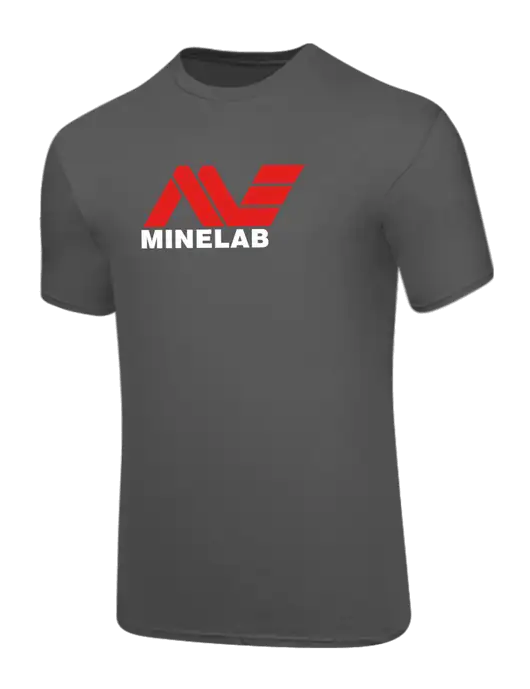 Core Blend Medium Grey T-Shirt w/Minelab Logo