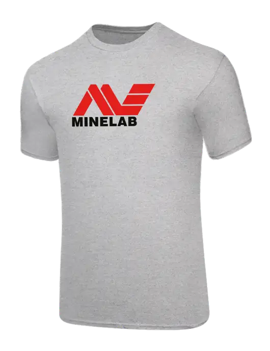 Core Blend Light Grey Heather T-Shirt w/Minelab Logo