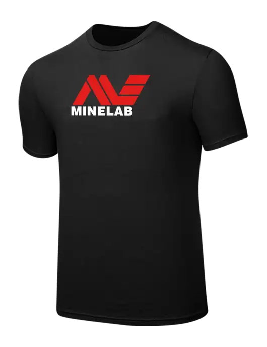 Seriously Soft Black T-Shirt w/Minelab Logo