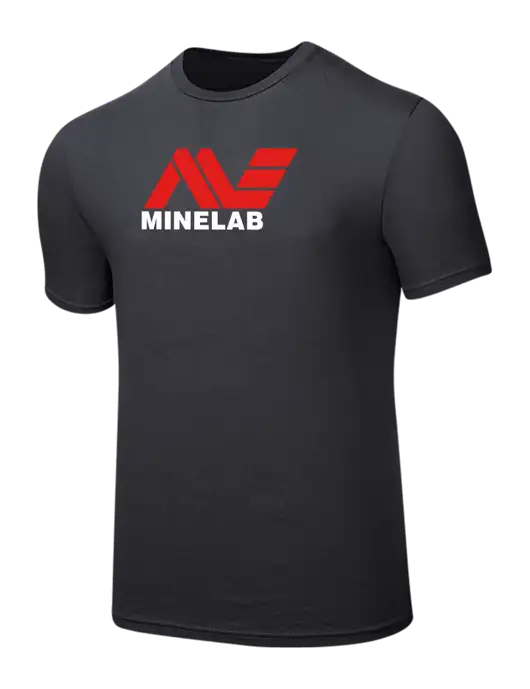 Seriously Soft Charcoal T-Shirt w/Minelab Logo