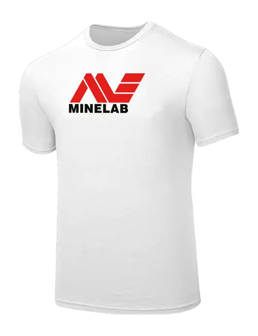 Seriously Soft White T-Shirt w/Minelab Logo