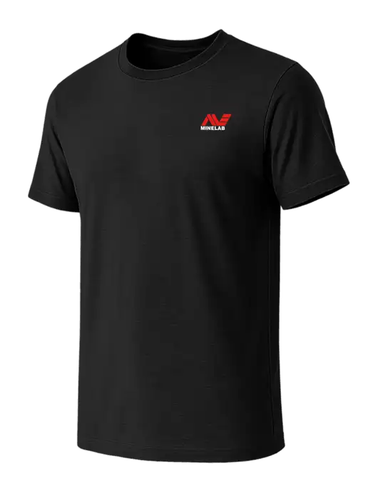 BELLA+CANVAS Black CVC Short Sleeve Tee w/Minelab Logo