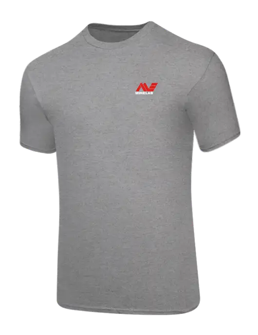 Core Blend Medium Grey Heather T-Shirt w/Minelab Logo