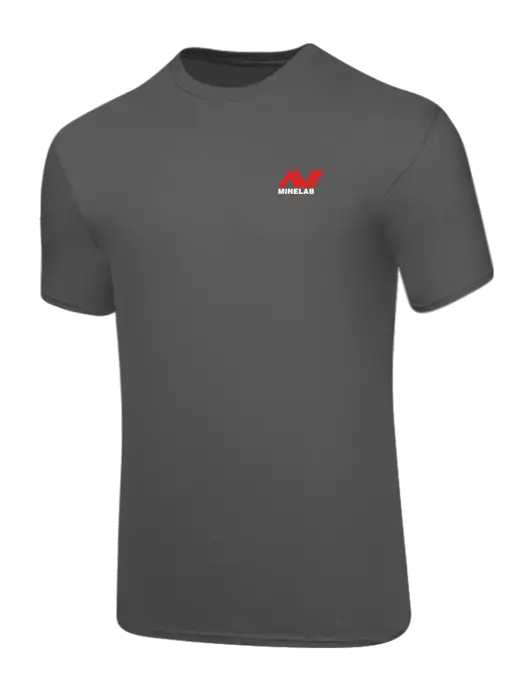 Core Blend Medium Grey T-Shirt w/Minelab Logo