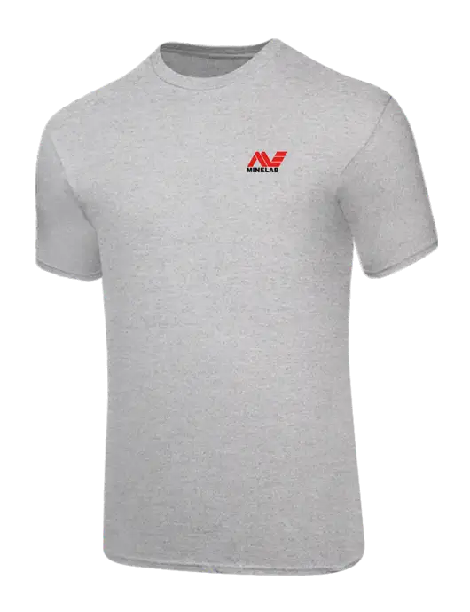 Core Blend Light Grey Heather T-Shirt w/Minelab Logo