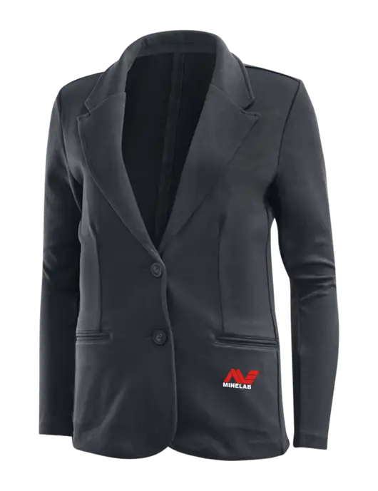 Charcoal Grey Womens Knit Blazer w/Minelab Logo