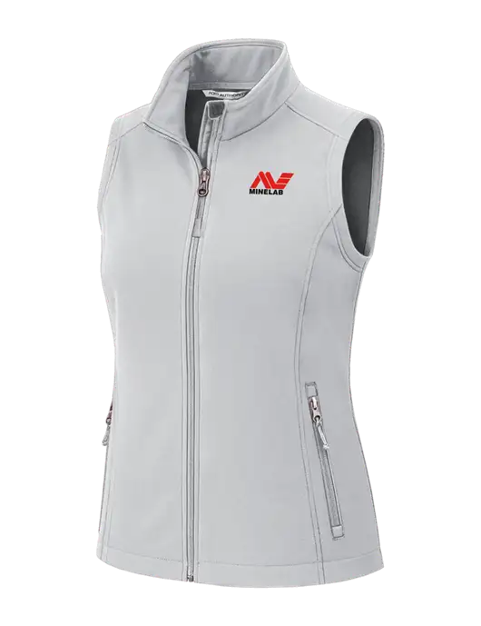 Marshmellow Womens Core Soft Shell Vest w/Minelab Logo