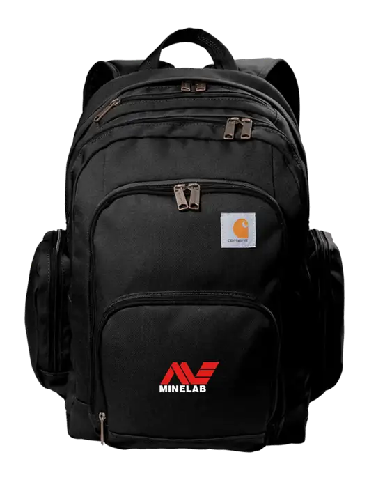 Carhartt Black Foundry Series Pro Backpack w/Minelab Logo