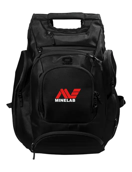 OGIO Blacktop Metro Ballistic Laptop Backpack w/Minelab Logo