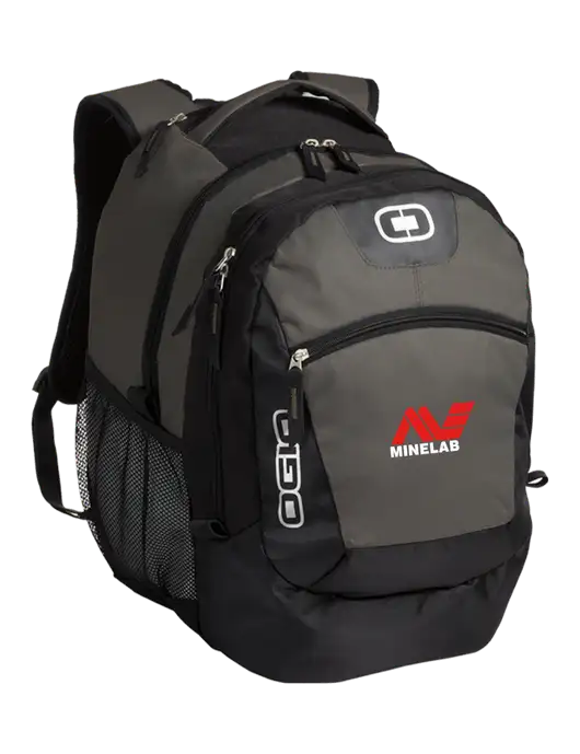 OGIO Grey Rogue Pack
 w/Minelab Logo
